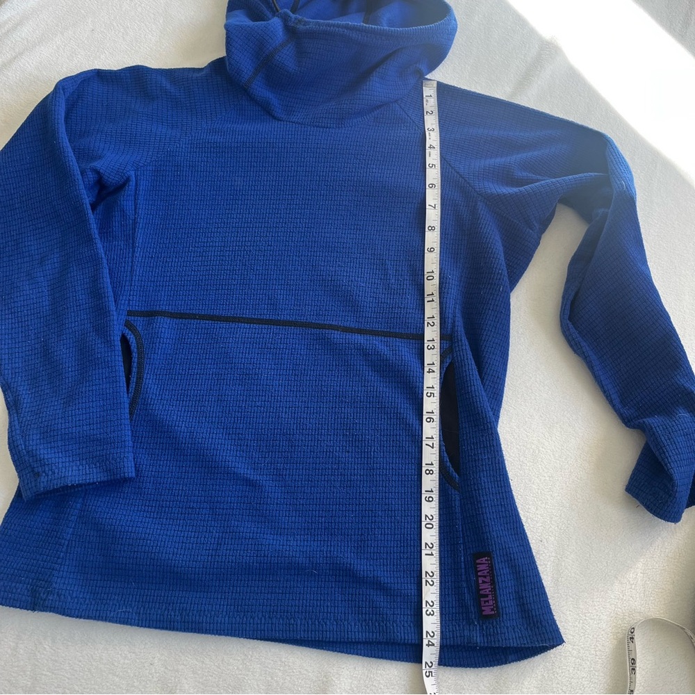 Melanzana Micro Grid Hoodie – 
Blue medium Women’s - Picture 7 of 7